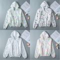 Sunscreen women's 2022 spring and summer new solid color ultra-thin breathable quick-drying UV protection short sunscreen coat women. 