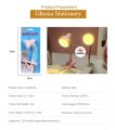LED Mini Book Light Reading Light Mini Clip-On Study Desk Lamp Battery Powered Flexible Bedside Table Lamp Lighting Lamps - 2098. 