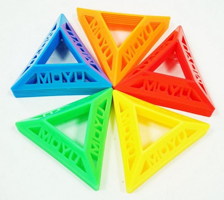 Moyu Original Cube Stand 1 PCS Color 2x2 3x3 4x4 Cube Stand Speed Magic Speed Cube Plastic Cube Base Holder Educational Learning Toys