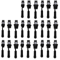 Zipper Repair Kit, 24 Pcs Universal Replacement Zipper Slider Fixer Sliding Teeth Screw , Instant Zipper. 
