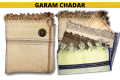 Garam chadar Design by Hand made looms. 
