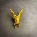 High Quality Golden Markhor Metal Monogram Metal Marka,Metal Monogram For Bike,Metal Monogram Sticker For Bike,Metal Monogram For Car. 