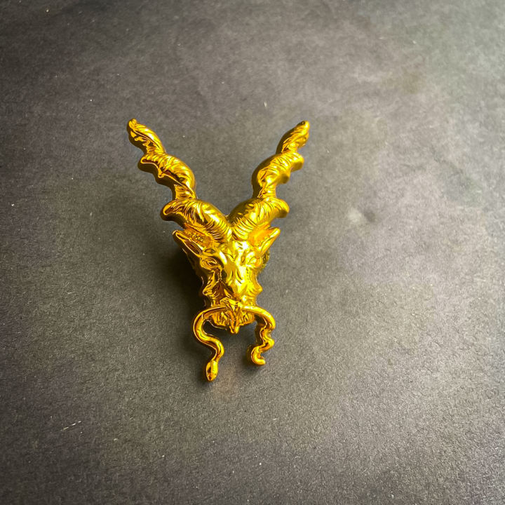 High Quality Golden Markhor Metal Monogram Metal Marka,Metal Monogram For Bike,Metal Monogram Sticker For Bike,Metal Monogram For Car