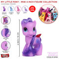 My Little Pony Collection, Cute Ponies With Hairs & Wing Toy For Baby Girls, Best Toy Gift For Kids Girl, Cartoon Series Wonder Pony Land Horse Unicorn Series Cartoons Character Show Case Rag Toys Rainbow Dash Pink Pinkie Pie Twilight Sparkle Rarity White. 