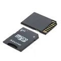 【All Of Me】10Pcs Micro SD TransFlash TF Memory Card Adapter Converter Black. 