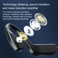 HD G10 Bone Conduction Headphones Bluetooth Compatible 5.0 Sports Waterproof Headset Noise Cancelling Wireless Sports Headphones for ios/Android. 