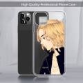 Matsuno Chifuyu Tokyo Revengers anime Phone Case Transparent soft For iphone 11 13 12 14 x xs xr pro max mini plus. 