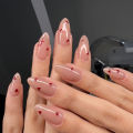 Menggh  PK （Buy 3, get 1 free）24Pcs Acrylic False Nails Set （Please check the product details page before placing an order）. 
