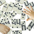 Classic Standard Double Six DOMINOS Set with Plastic case, 28 Tiles Domino Tile Dominos Blocks Dominos Game Dominos blocks game Domino Dominoes. 