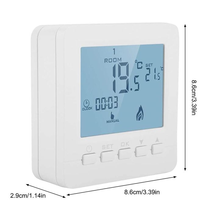 FTVOGUE%20Digital%20Thermostat%20Intelligent%20LCD%20Display%20Heating%20Thermostat%20Programmable%20Room%20Temperature%20Controller%20Under%20Home%20Household%20Temperature%20Tool%20-%20Image%202
