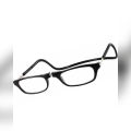 Magnetic Reading Glasses in black, +1.00 - Reading magnetic Adjustable Glass 1.0. 