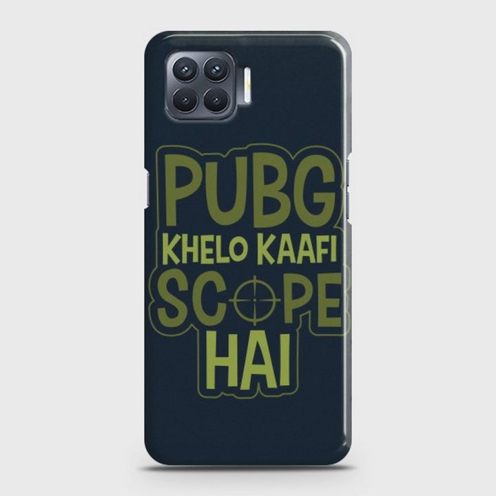 Oppo F17 Cover - SkinLee HQ Hard Case - PUBG Scope - SKINLEE-587-1-715-516