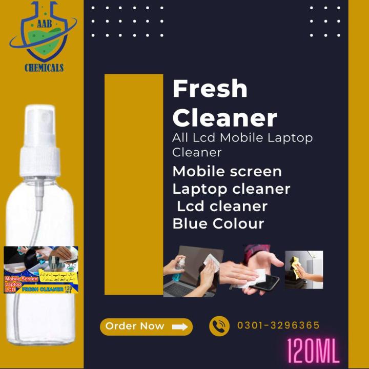 Fresh Mobile Screen cleaner labtop Lcd cleaner 120ml