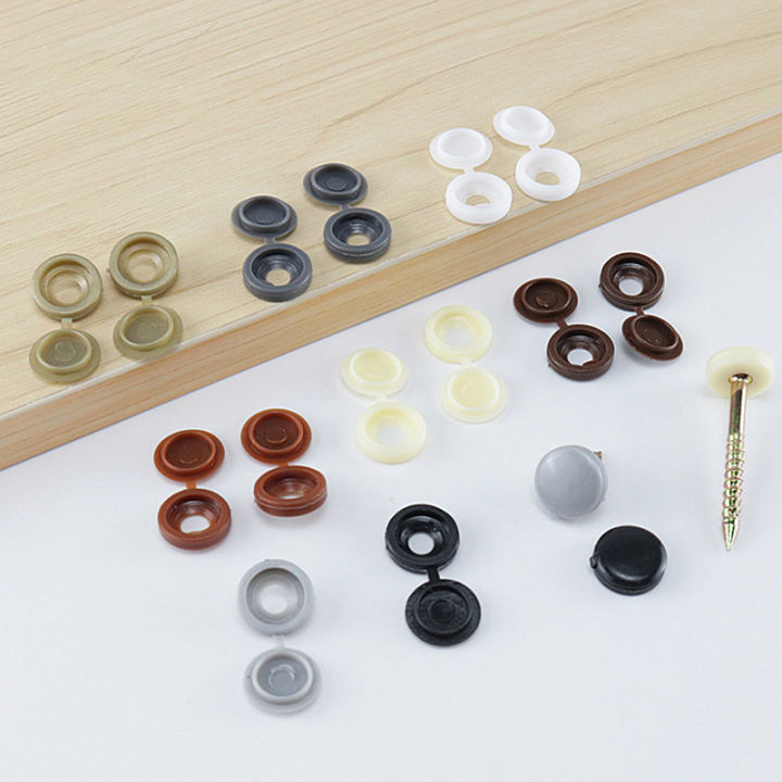 100PCS Screw Head Cap Practical Self-Tapping Screw Nut Bolt Protective Cover Queena