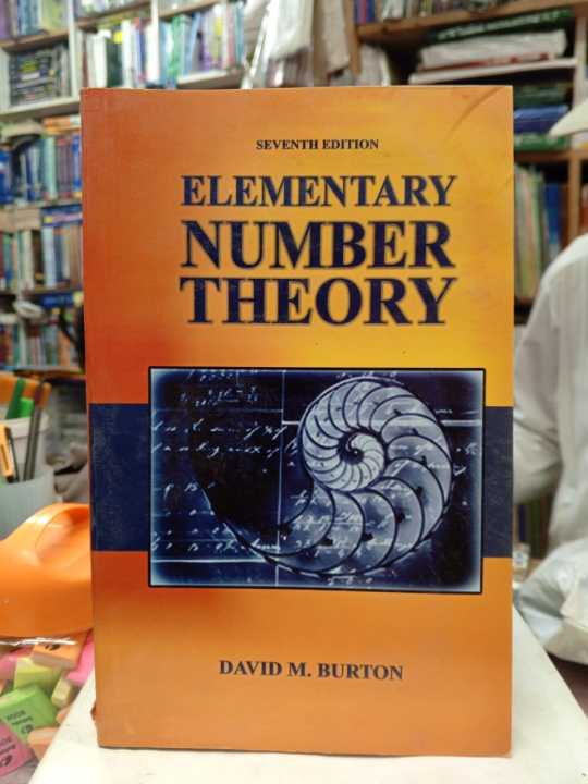 Elementary Number Theory Book by David Burton 7th edition