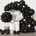 Pack of 10 Black Balloons, For Birthday, Events, Party, Decorations, Anniversary. 