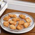 Deep Fryer Oil Strainer Stainless Steel Multipurpose Mesh Drain Plates. 