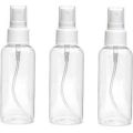Pack of 3 Empty Plastic Spray Bottle 120 ml refillable empty clear spray bottles Empty Plastic Spray Bottle 120 ml refillable empty clear spray bottles Rose Water Spray bottles. 