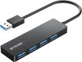 BYEASY USB Hub,USB Splitter for Laptop,Multiport USB 3.0 Hub,Multi USB Port Expander. 