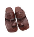 Shaheen Brown kolapuri chappal for men. 