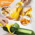 Set of 3 Peeler Kitchen, Vegetable Peeler, for kitchenaid Restaurant Fruit and Vegetable Peeling, I and Y Type Peeler Stainless Steel Blades, Peel Vegetables, Apple, veggie, carrot, potatoes, Set of 3.. 
