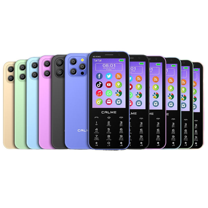 Calme 4G King - Touch KeyPad - Face unlock - Type C Charging Port - 3.5" BigTouch Display - 2GB RAM 16GB ROM - 4000mAh Battery - Hotspot Mobile - Google Play Store - Google Maps -  4G Mobile - Wifi Bluetooth Hotspot Video Calling Box Pack 1 Year Warranty