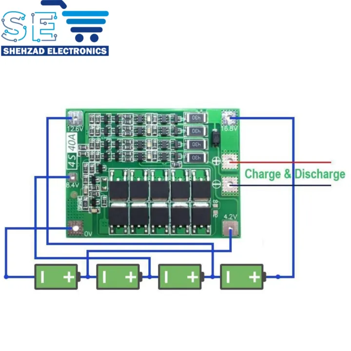 BMS%204S%2040A%20Li-ion%20Lithium%20Battery%20Charger%20Protection%20Board%2018650%20BMS%2014.8V%2016.8V%20-%20Image%204