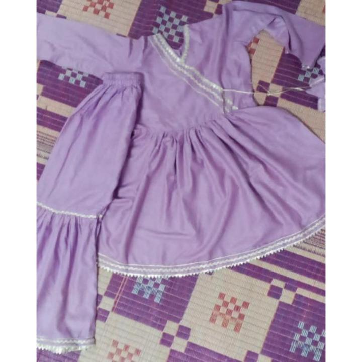 New Fancy Angrakha Frock for Baby Girl