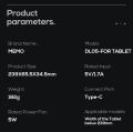 MEMO DL05 Tablet Phone Radiator tablet Cooling Fan Case Cold Wind Handle Fan for PUBG Tablet Cooler Phone Cooling Fan Case. 