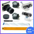 Raspberry Pi 4 Night Vision Camera 5MP 1080P Video Webcam Focal Adjustable + IR Lights for Raspberry Pi 4B/3B/3B+/Zero/Zero W. 