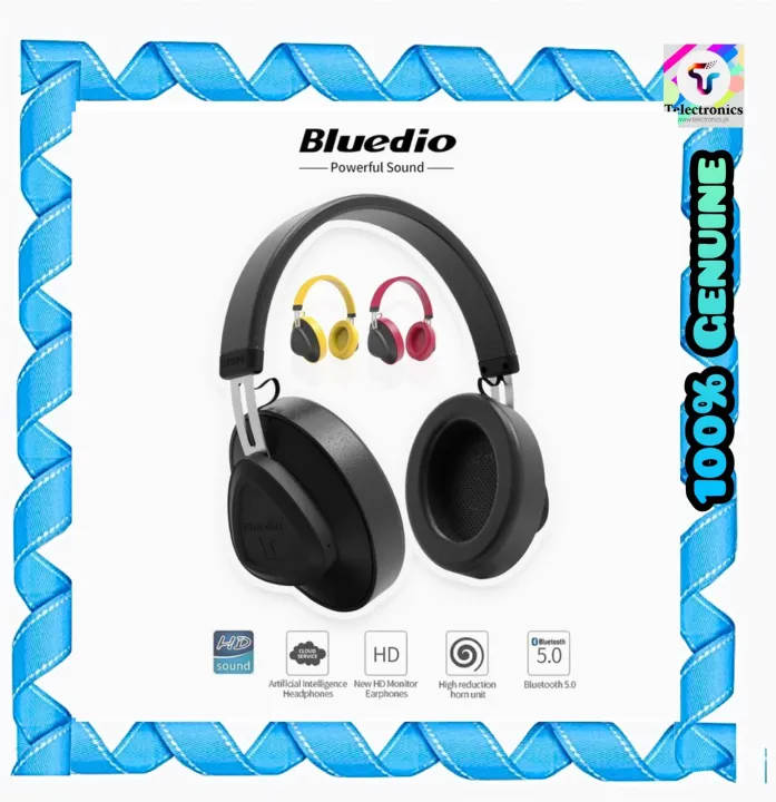 Bluedio%20TM%20Monitor/TMonitor/T%20Monitor%20Bluetooth%205.0%20On-Ear%20Headphones%20Built-in%20Mic%20-%20Image%202