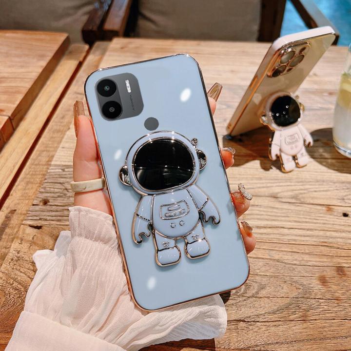 New Phone Case For Redmi A2 Plus A1 Plus Cover Astronaut Holder