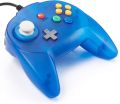 Classic N64 Controller,MODESLAB Wired N64 64-bit Remote Gamepad Joystick for N64 Console Video Games System(Transparent Blue). 