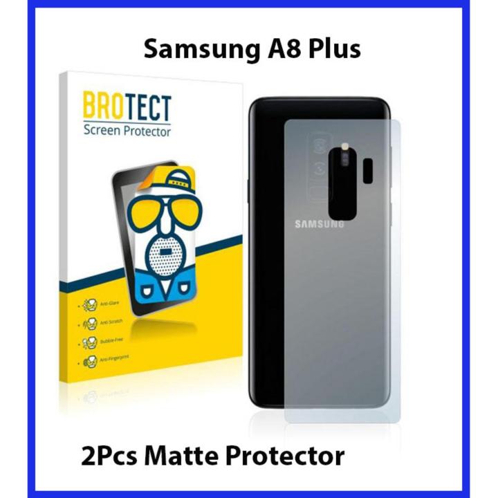 2Pcs Samsung Galaxy A8 Plus Back Matte Protector Soft Skin Sheet Soft Film Protection For Samsung Galaxy A8 Plus