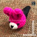 Hair clips / pins - handmade / handwoven / amigurumi crochet girls hair pins / clips - girls hair accessories. 