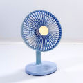 HT-F006 Mini Portable USB Charging 3-Blade Fan With 3 Breeze Gears. 