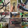 104BCD Round Narrow Wide 30-38T Chainring MTB Bike Chain Wheel Black 36T. 
