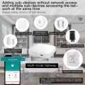 Tuya Multi-mode Smart Gateway ZigBee 3.0 Bluetooth-compatible Mesh Hub Work with Tuya Smart App Remote control available. 