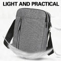 Waterproof Travel Shoulder Bag Black Cross Body Messenger Bag Waterproof Men's Messenger Bag Black Men's Messenger Bag Cross Body Shoulder Bag For Men. 
