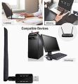 Portable Wifi Net Wireless-N USB Adapter | Fixed 3DBi | Wifi Antenna | Soft AP Wifi | Utility Routers For Windows For PC | Wifi Receiver | High Speed Wifi Catcher | Premium Quality Product. 