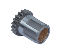 SIWA CG 200cc ,150cc Final Shaft With 19Teeth , 4 Stroke OEM Parts For Auto And Loader Rickshaw Final Shaft 19T. 
