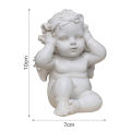 Nordic Cherub Angle Statue Indoor Garden Home Gift Ornament Do not listen. 