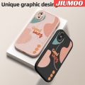 JIUMOO For iPhone X iPhone Xs Case Fashion Simple Line Good Luck Thin New Design Leather Soft Back Cover Camera Protection Cases Shockproof Casing. 