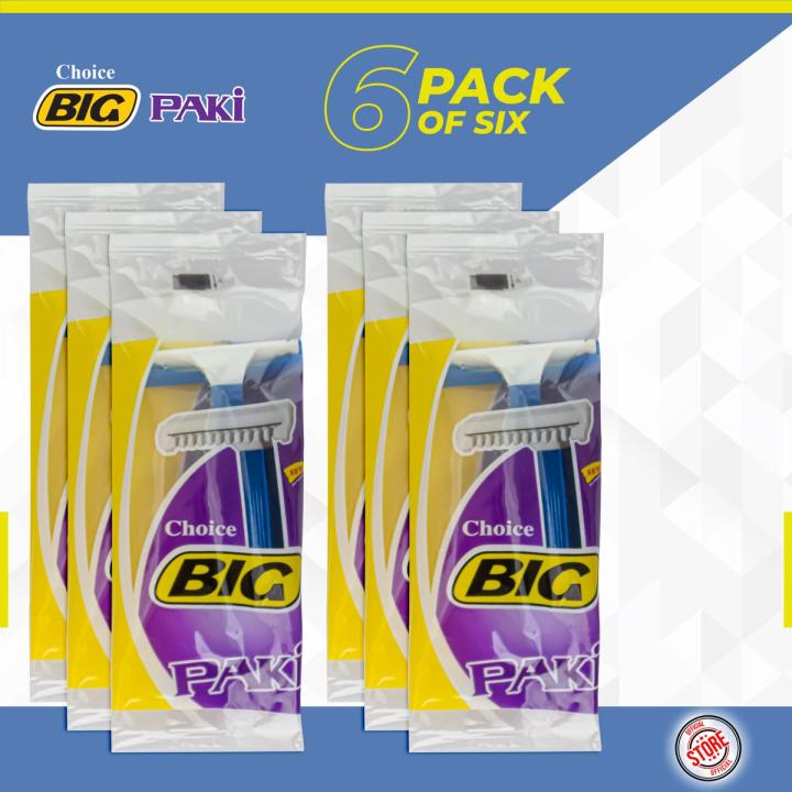 Big Paki Safety Razors (6 pcs) Medical Shavers