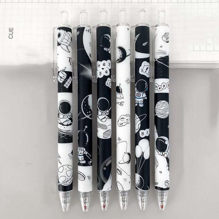 Cute Black Press Pen 0.5mm Gel Pen Office Stationary Student Pen