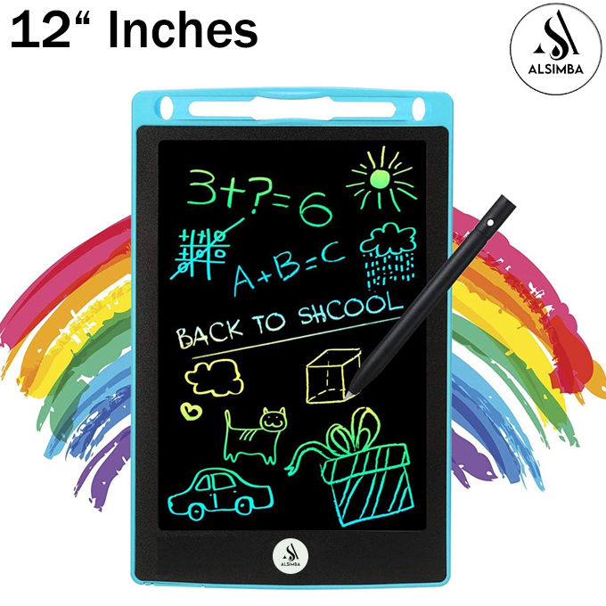 12%20Inch%20LCD%20Multicolor%20Writing%20Tablet%20for%20Kids%20Electronic%20Sketch%20Drawing%20Pad%20Doodle%20Board%20-%20Image%203