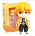 SHEBE668 Kimetsu no Yaiba Demon Blade Agatsuma Zenitsu Miniatures Kamado Tanjirou Figurine Model Anime Demon Slayer Action Figure Toys Toy Figures. 