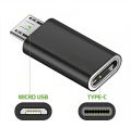 Type-C to Micro-USB Data Adapter Converter | High Quality Aluminum Connector | USB 3.1 Type-C Male to Micro USB Female Adapter | Fast Charging & Data Transfer Converter. 