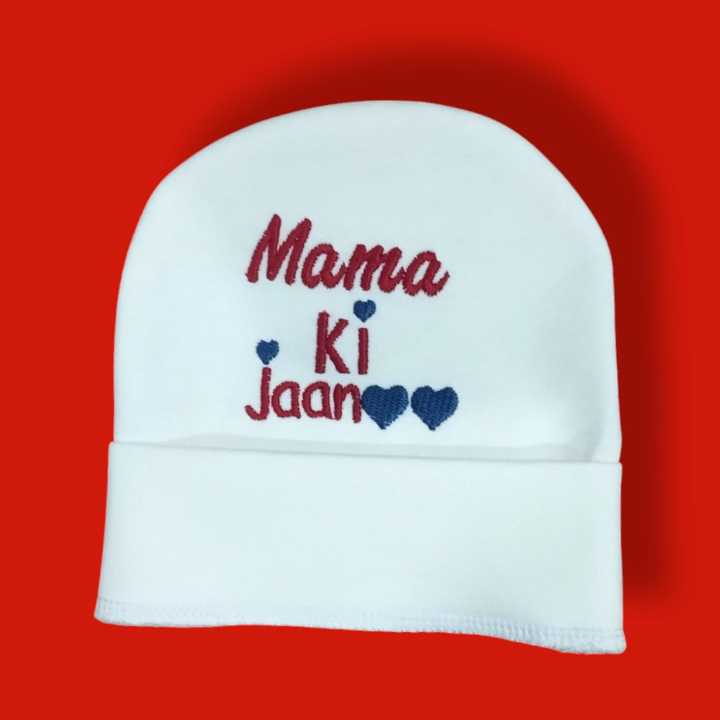 Zeri and Meri High Quality Newborn Baby Cap Hat 0-4 Month New Born baby Washable Cap for kids