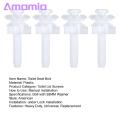 Toilet Seat Bolt Screw Set 4pcs Toilet Seat Bolt Screw Set White Plastic Nut 28mm Washer Heavy Duty Universal Lid Hinge Replacement Parts Bathroom Supplies Toilet Lid Bolt Nut Kit. 